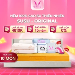 Nệm 100% cao su thiên nhiên Thắng Lợi SuSu-Original
