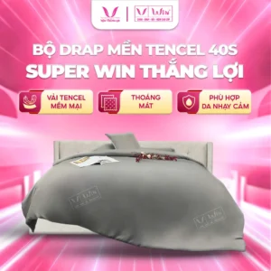 DRAP MỀN 1 MÀU TENCEL LỤA CAO CẤP THẮNG LỢI SUPER WIN